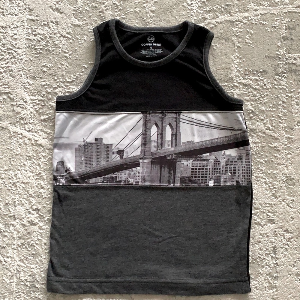 Boy’s Scoop Neck Tank